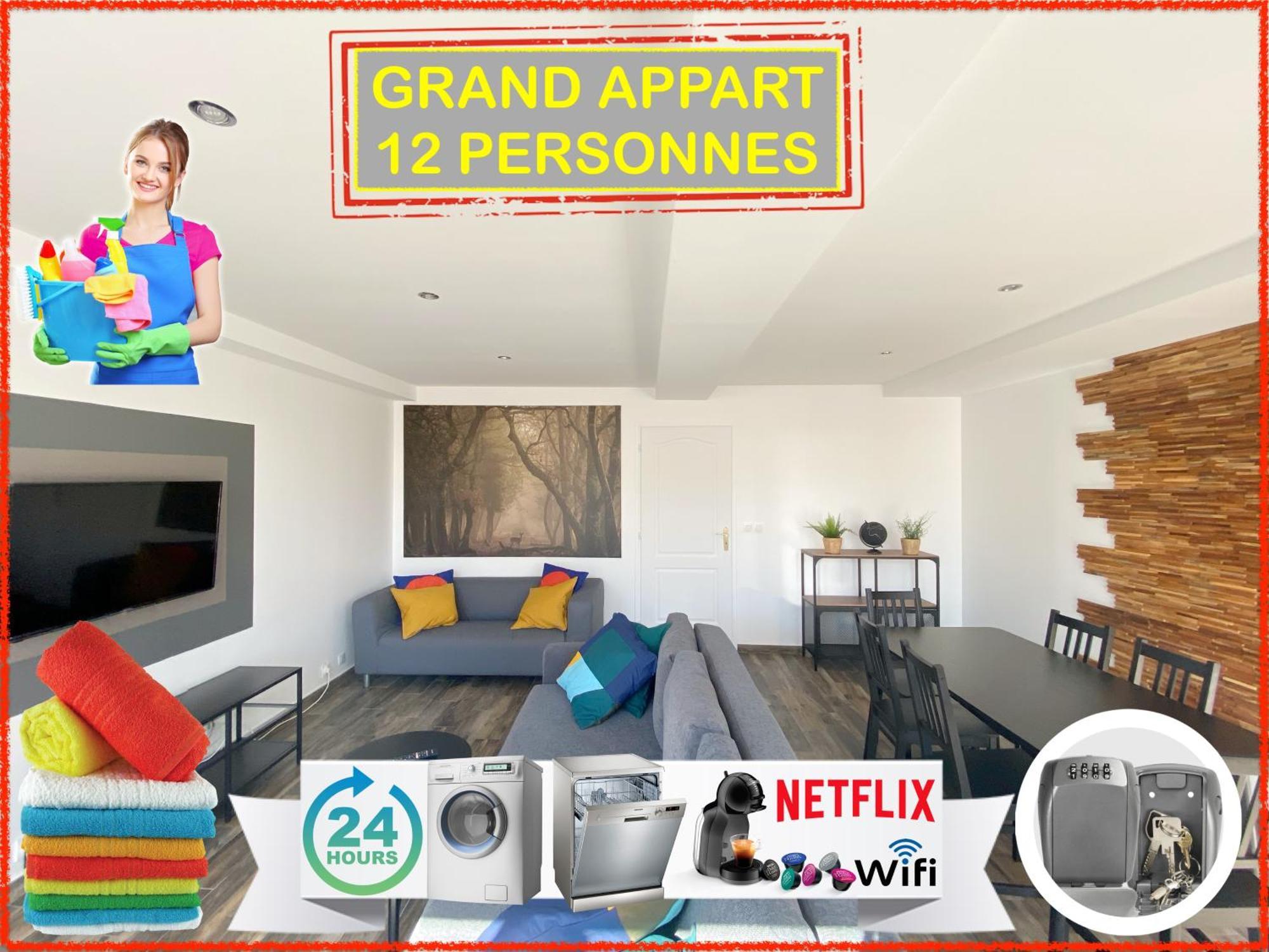CHIC&COSY GRAND APPART Business&JARDIN NETFLIX Saint-Etienne  Exterior foto